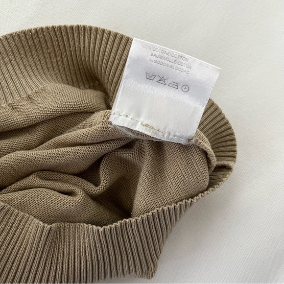 Valentino cotton cropped tank top tan 42 - Picture 8 of 13